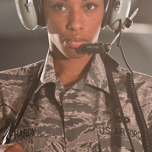 Air National Guard Servicewoman Hardy