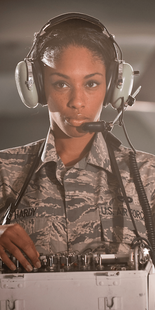 Air National Guard Servicewoman Hardy