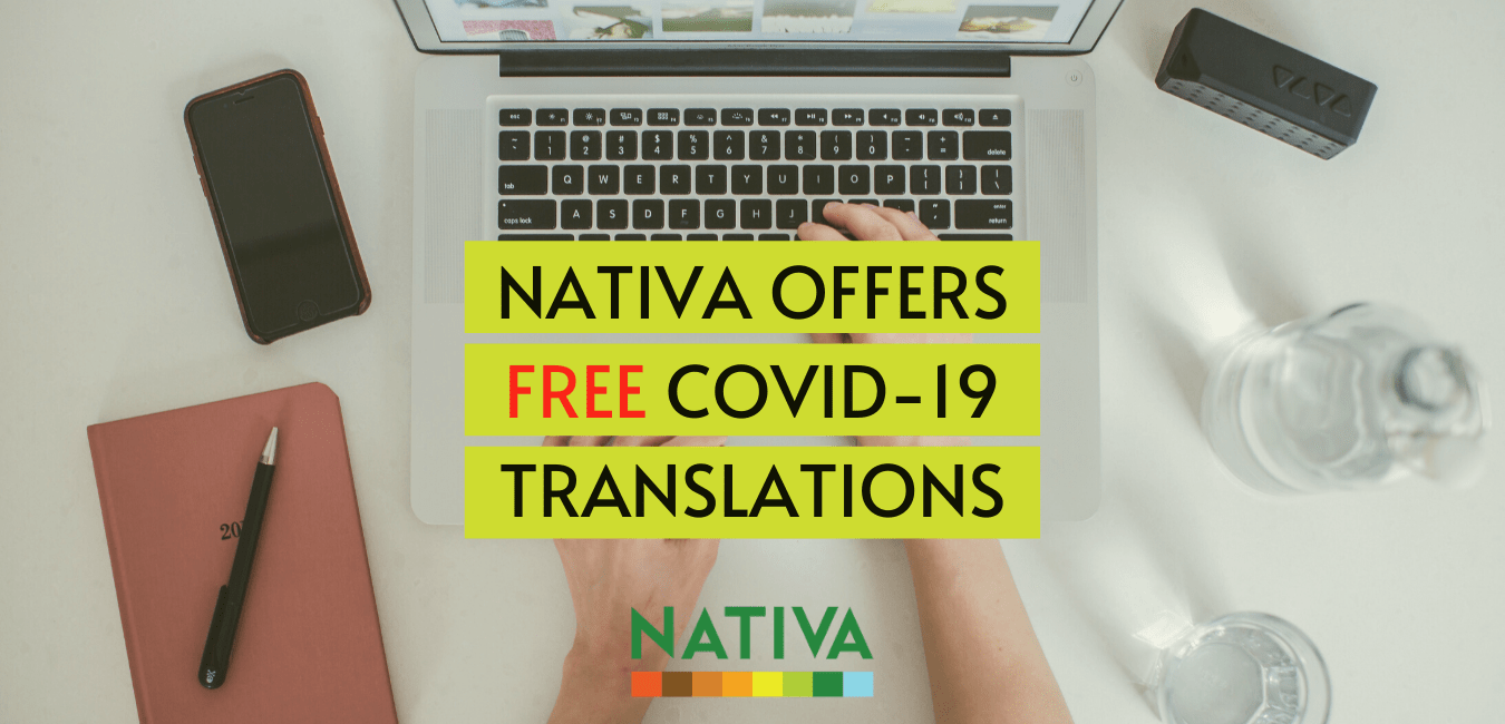 Nativa Offers Free COVID-19 Spanish Translations for Businesses